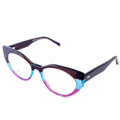 Armação para Óculos Feminino Empório Glasses Multicolor Gatinho EG3345 C4 51
