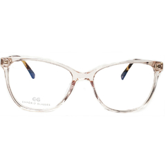 Armação para Óculos Feminino Empório Glasses Nude Cristal Gatinho EG3253 C7 52
