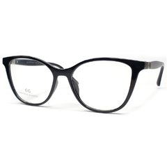 Armação para Óculos Feminino Empório Glasses Preto Clip-On EG3276 C15 53
