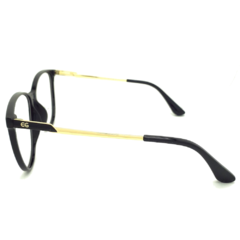Armação para Óculos Feminino Empório Glasses Preto Clip-On EG3405 C5 56