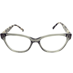 Armação para Óculos Feminino Empório Glasses Preto Cristal Gatinho/Oval EG3427 C8 51