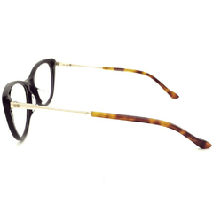 Armação para Óculos Feminino Empório Glasses Preto Gatinho EG3356 C5 54