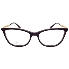 Armação para Óculos Feminino Empório Glasses Preto Gatinho EG3357 C5 53 - comprar online