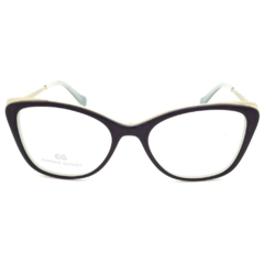 Armação para Óculos Feminino Empório Glasses Preto Gatinho EG3376 C132 51