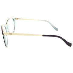 Armação para Óculos Feminino Empório Glasses Preto Gatinho EG3376 C132 51