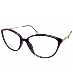 Armação para Óculos Feminino Empório Glasses Preto Gatinho EG5500 C5 53