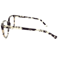 Armação para Óculos Feminino Empório Glasses Preto Mesclado Gatinho EG5006 C18 54