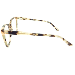 Armação para Óculos Feminino Empório Glasses Rosa Cristal/Mescla Marrom Quadrado EG5005 C16 54