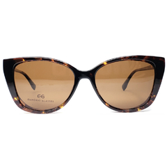 Armação para Óculos Feminino Empório Glasses Tartaruga Clip-On EG3270 C17 54