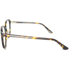 Armação para Óculos Feminino Empório Glasses Tartaruga Gatinho EG3223 C17 54
