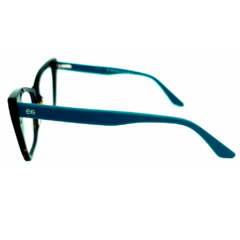 Armação para Óculos Feminino Empório Glasses Tartaruga Gatinho EG3472 C17 53