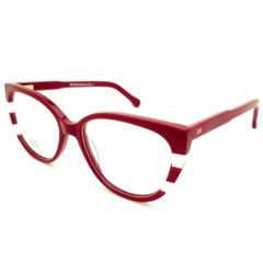 Armação para Óculos Feminino Empório Glasses Vermelho/Cristal Gatinho EG5006 C9 54