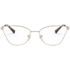 Armação para Óculos Feminino Michael Kors Dourado Gatinho MK3039 1014 54
