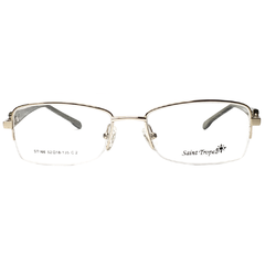 Armação para Óculos Feminino Saint Tropez Dourado Retangular ST166 C2 52