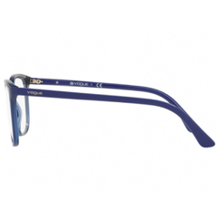 Armação para Óculos Feminino Vogue Azul Escuro Gatinho VO5214-L 2619 54