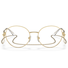 Armação para Óculos Feminino Vogue Dourado Redondo VO4222 280 51