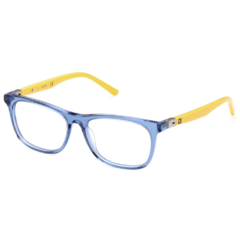 Armação para Óculos Infantil Guess Azul Cristal Quadrado GU9228 092 49