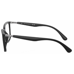 Armação para Óculos Infantil Ray-Ban Preto Fosco Quadrado RB1624L 3916 50 na internet