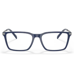 Armação para Óculos Masculino Armani Exchange Azul Escuro Quadrado AX3077 8212 54
