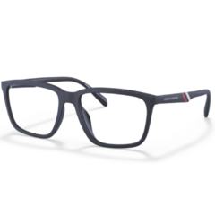 Armação para Óculos Masculino Armani Exchange Azul Fosco Quadrado AX3089U 8181 55