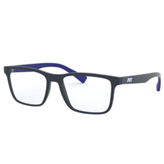 Armação para Óculos Masculino Armani Exchange Azul Marinho Fosco Quadrado AX3067 8295 55