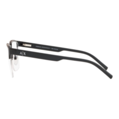 Armação para Óculos Masculino Armani Exchange Preto Fosco Retangular AX1026L 6000 54
