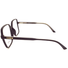 Armação para Óculos Masculino Carmim Preto Fosco Quadrado CRM41956 C1 53