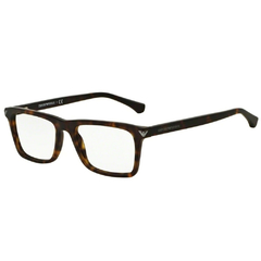 Armação para Óculos Masculino Emporio Armani Tartaruga Retangular EA3071 5089 55