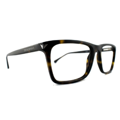 Armação para Óculos Masculino Emporio Armani Tartaruga Retangular EA3071 5089 55 na internet