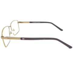 Armação para Óculos Masculino Empório Glasses Bronze Retangular EG4084 C4 54