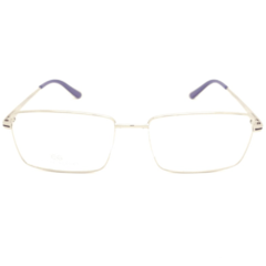 Armação para Óculos Masculino Empório Glasses Cromado Retangular EG4188 C7 55