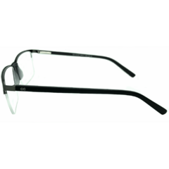 Armação para Óculos Masculino Empório Glasses Marrom Metálico Quadrado EG4243P C8 55