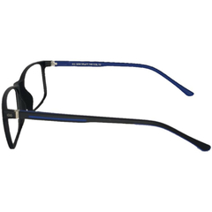 Armação para Óculos Masculino Empório Glasses Preto Fosco Clássico EG3254 C13 55