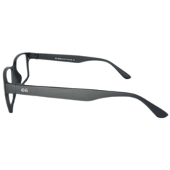 Armação para Óculos Masculino Empório Glasses Preto Fosco Clip-On EG2975 C15 54