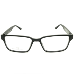 Armação para Óculos Masculino Empório Glasses Preto Fosco Clip-On EG2975 C15 54