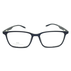 Armação para Óculos Masculino Empório Glasses Preto Fosco Clip-On EG3479 C15 52