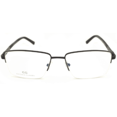 Armação para Óculos Masculino Empório Glasses Preto Fosco Quadrado EG4080 C15 54