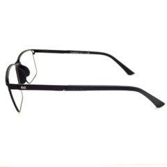 Armação para Óculos Masculino Empório Glasses Preto Fosco Quadrado EG4219 C15 58