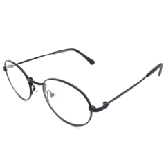 Armação para Óculos Masculino Empório Glasses Preto Fosco Redondo EG4170 C15 49