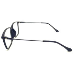 Armação para Óculos Masculino Empório Glasses Preto Fosco Retangular EG3309 C15 54