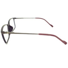 Armação para Óculos Masculino Empório Glasses Preto Fosco Retangular EG3328 C15 53