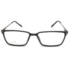 Armação para Óculos Masculino Empório Glasses Preto Fosco Retangular EG3334 C15 53
