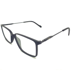 Armação para Óculos Masculino Empório Glasses Preto Fosco Retangular EG3415 C15 54