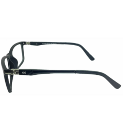 Armação para Óculos Masculino Empório Glasses Preto Fosco Retangular EG3458 C15 52