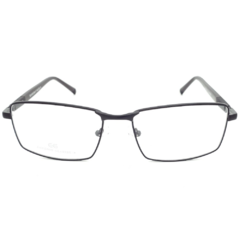 Armação para Óculos Masculino Empório Glasses Preto Fosco Retangular EG4193 C15 59