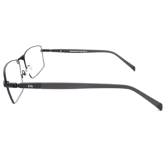 Armação para Óculos Masculino Empório Glasses Preto Fosco Retangular EG4193 C15 59