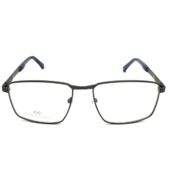 Armação para Óculos Masculino Empório Glasses Preto Fosco Retangular EG4212 C8 56