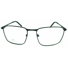 Armação para Óculos Masculino Empório Glasses Preto Fosco Retangular EG4232 C5 55
