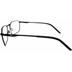 Armação para Óculos Masculino Empório Glasses Preto Fosco Retangular EG4232 C5 55