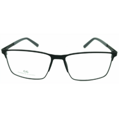 Armação para Óculos Masculino Empório Glasses Preto Fosco Retangular EG4245P C8 57